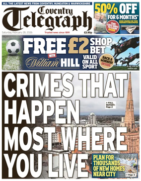Cover of Coventry Telegraph