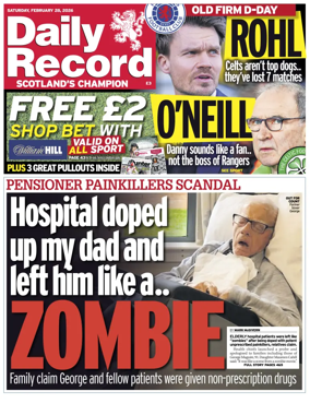Cover of Daily Record