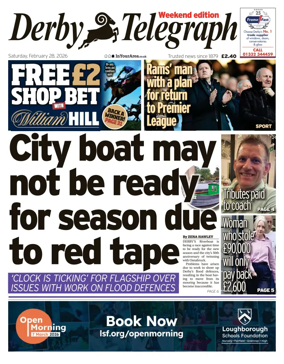 Cover of Derby Telegraph