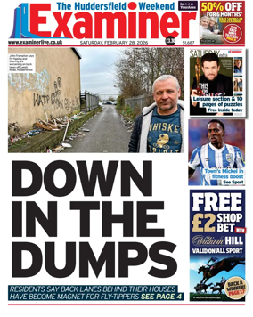 Cover of Huddersfield Daily Examiner