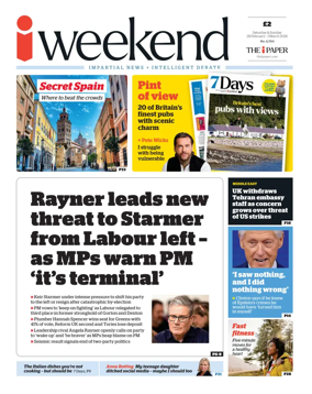 Cover of iNews Weekend