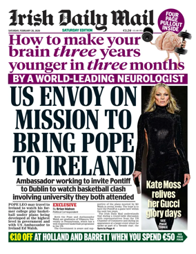 Cover of Irish Daily Mail