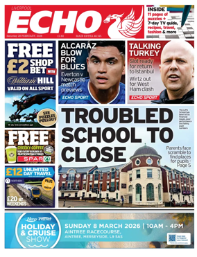 Cover of Liverpool Echo