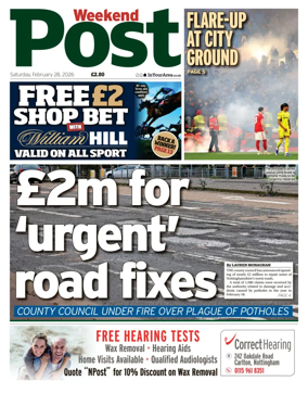 Cover of Nottingham Post