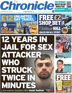 Cover of The Chronicle (UK)
