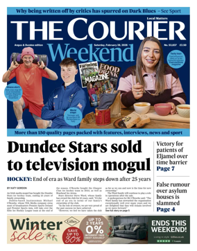 Cover of The Courier & Advertiser (Angus and Dundee)