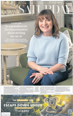 Cover of The Daily Telegraph – Saturday Supplement