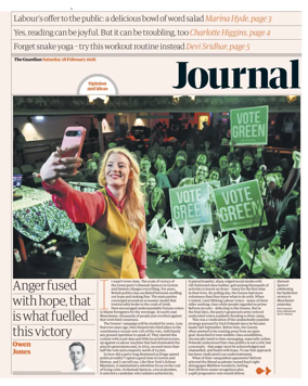 Cover of The Guardian e-paper Journal