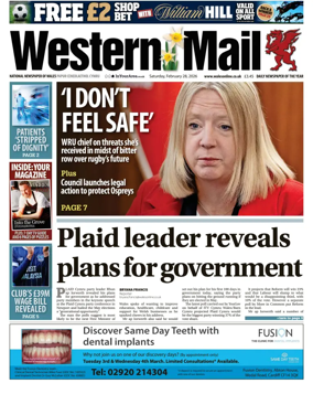 Cover of Western Mail