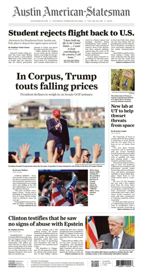 Cover of Austin American-Statesman