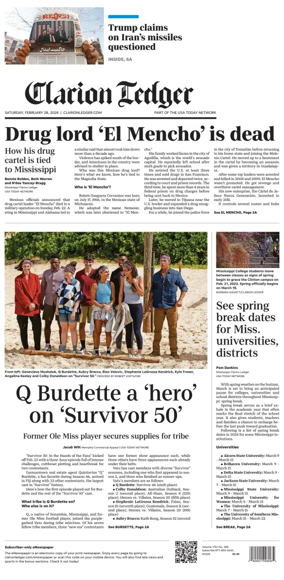 Cover of Clarion Ledger