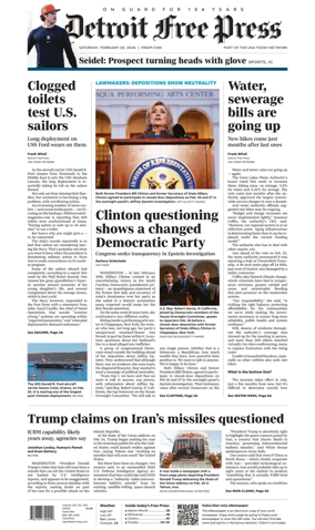 Cover of Detroit Free Press