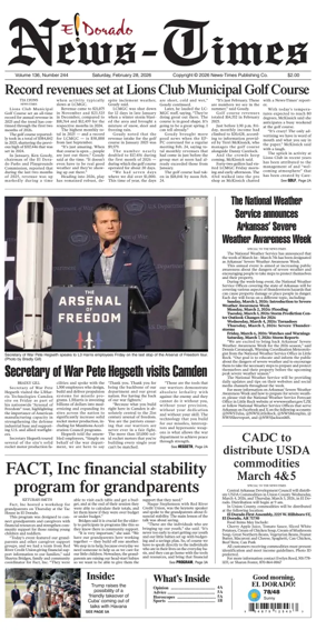 Cover of El Dorado News-Times