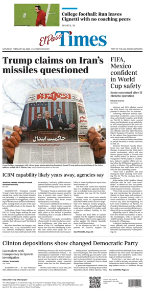 Cover of El Paso Times