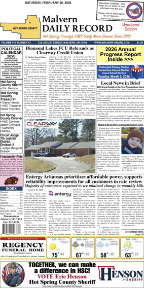 Cover of Malvern Daily Record