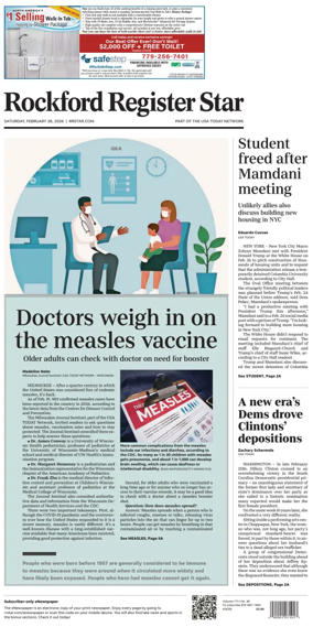 Cover of Rockford Register Star