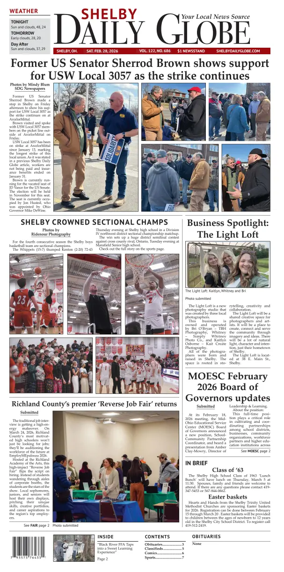 Cover of Shelby Daily Globe