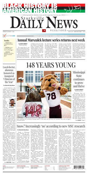 Cover of Starkville Daily News