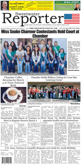 Cover of Sweetwater Reporter