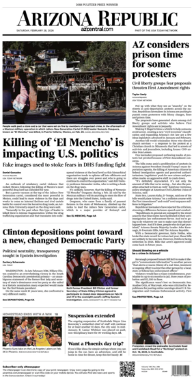Cover of The Arizona Republic