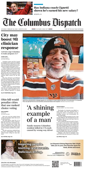Cover of The Columbus Dispatch