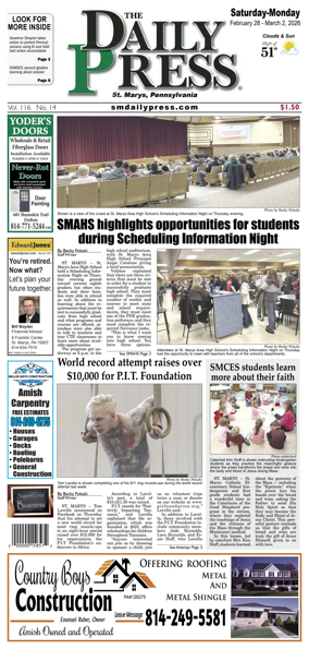 Cover of The Daily Press