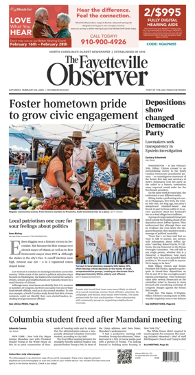 Cover of The Fayetteville Observer