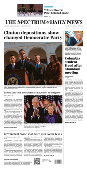 Cover of The Spectrum & Daily News