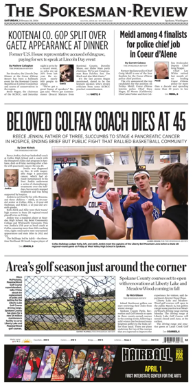 Cover of The Spokesman-Review (Spokane)