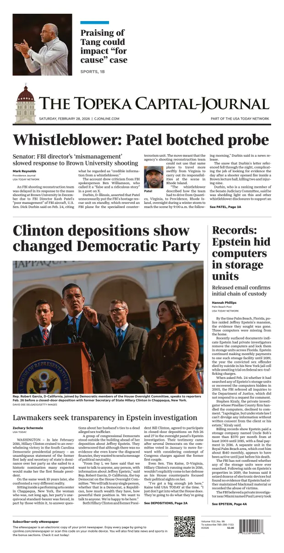 Cover of The Topeka Capital-Journal