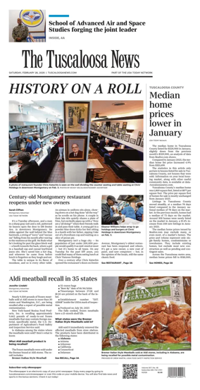 Cover of The Tuscaloosa News