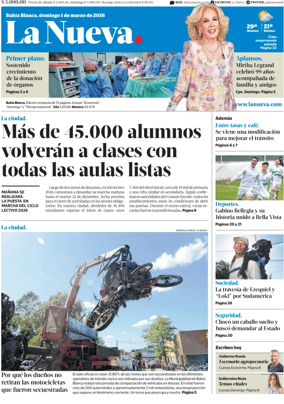 Cover of La Nueva Domingo