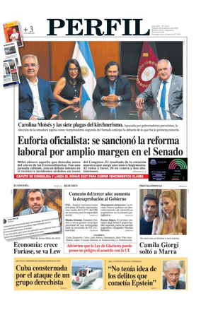 Cover of Perfil (Domingo)
