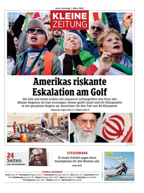 Cover of Kleine Zeitung Steiermark