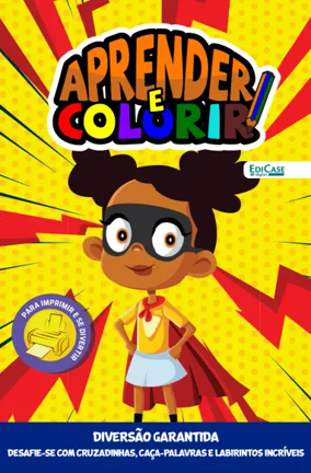 Cover of Aprender e Colorir