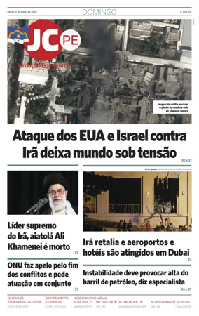 Cover of Jornal do Commercio