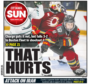 Cover of Ottawa Sun