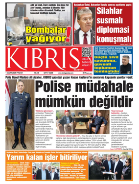 Cover of Kibris Gazetesi