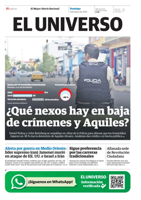 Cover of El Universo