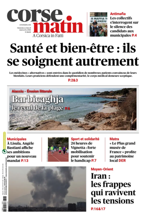 Cover of Corse Matin