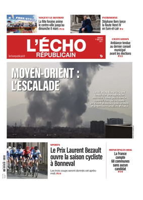 Cover of L'Echo Republicain