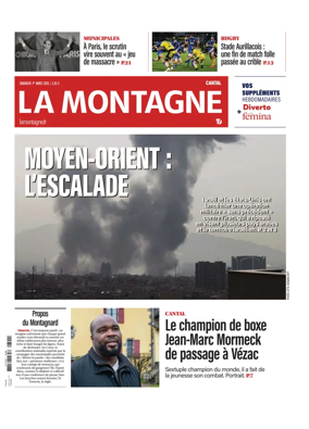 Cover of La Montagne (Cantal)
