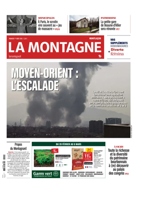 Cover of La Montagne (Montlucon)