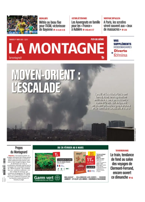 Cover of La Montagne (Riom)