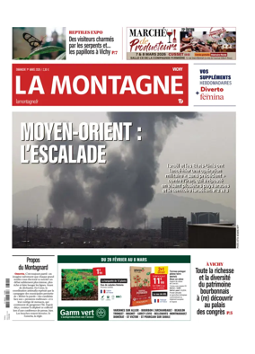 Cover of La Montagne (Vichy)
