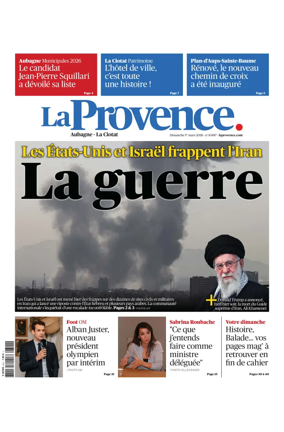 Cover of La Provence Aubagne-La Ciotat