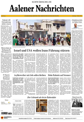 Cover of Aalener Nachrichten