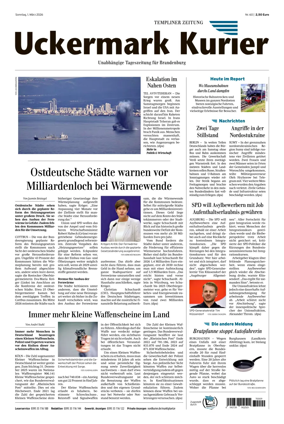 Cover of Templiner Zeitung