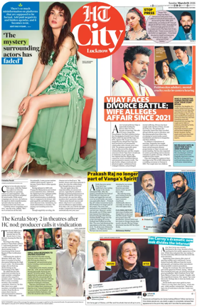 Cover of Hindustan Times (Lucknow) - Live