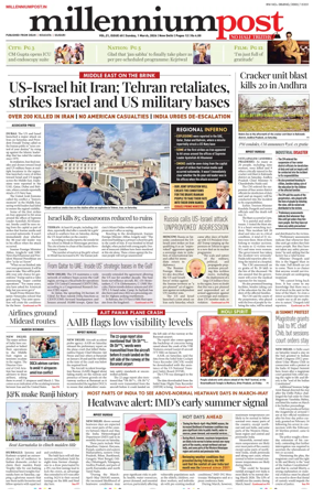 Cover of Millennium Post